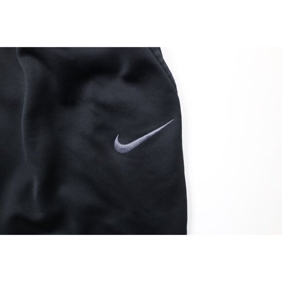 Nike Boys XL Travis Scott Big Swoosh Fleece Lined Wide Leg Sweatpants Black - Picture 6 of 11